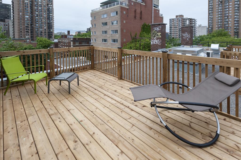 Apartamento Boutique Lofts Milton Parc By Simplissimmo Montreal Exterior foto