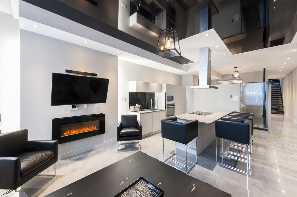 Apartamento Boutique Lofts Milton Parc By Simplissimmo Montreal Exterior foto