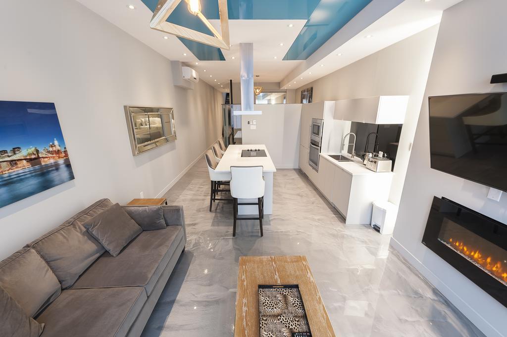 Apartamento Boutique Lofts Milton Parc By Simplissimmo Montreal Exterior foto